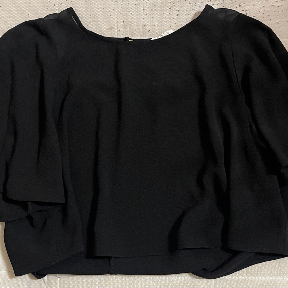 Elegant Black Women's Top